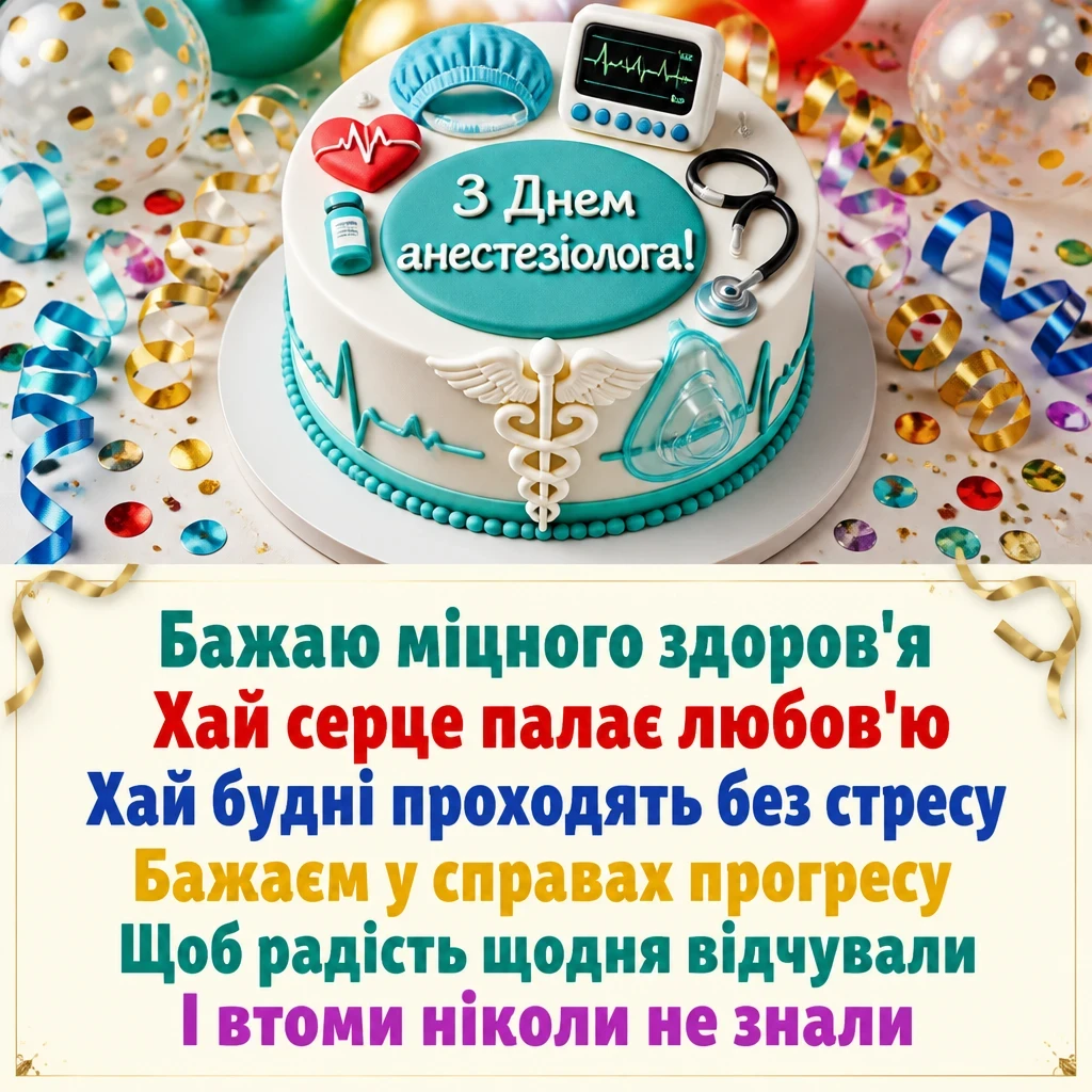 день анестезіолога привітання