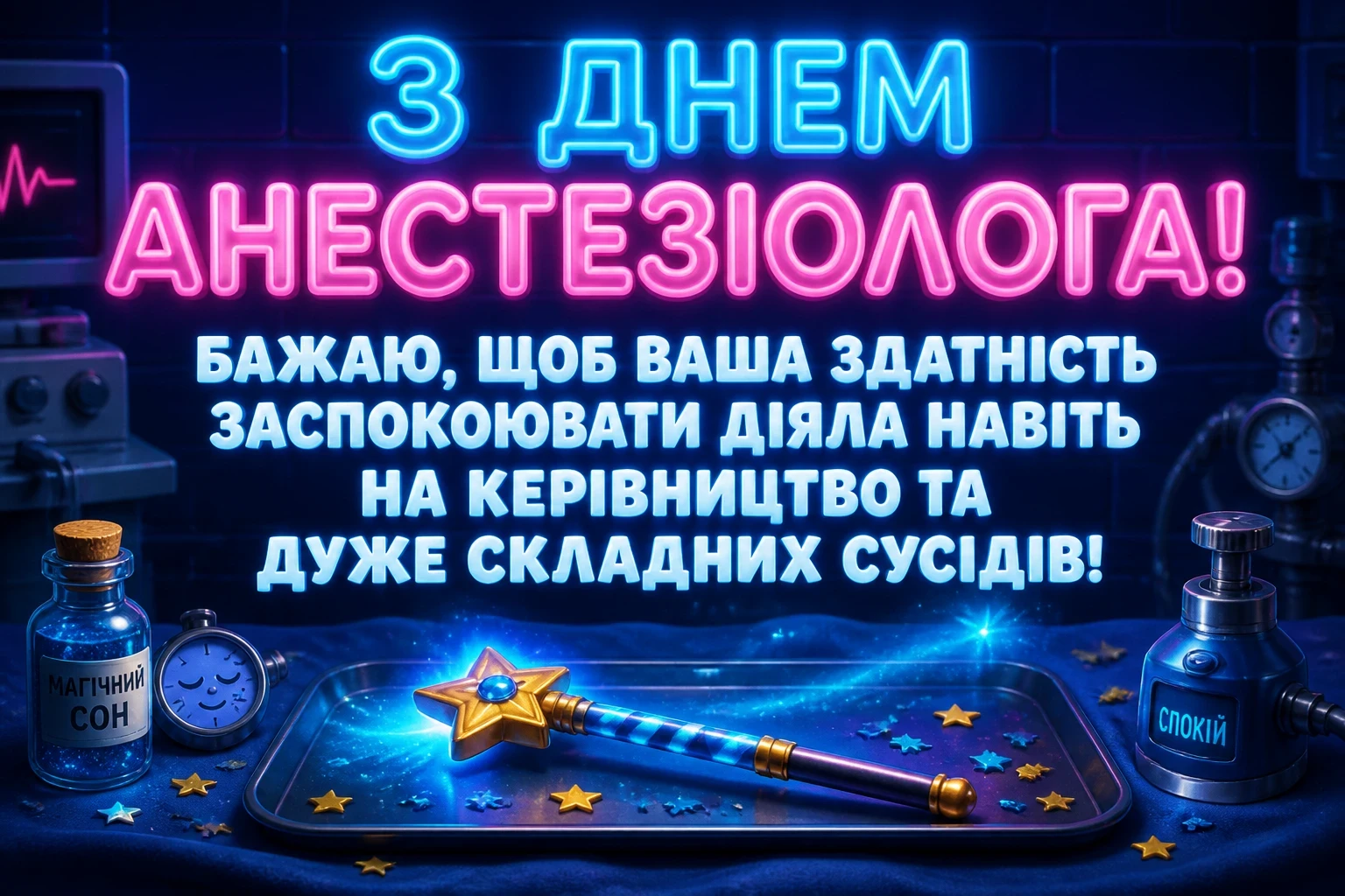 день анестезіолога привітання