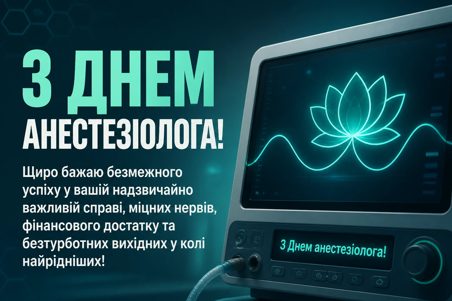 день анестезіолога привітання