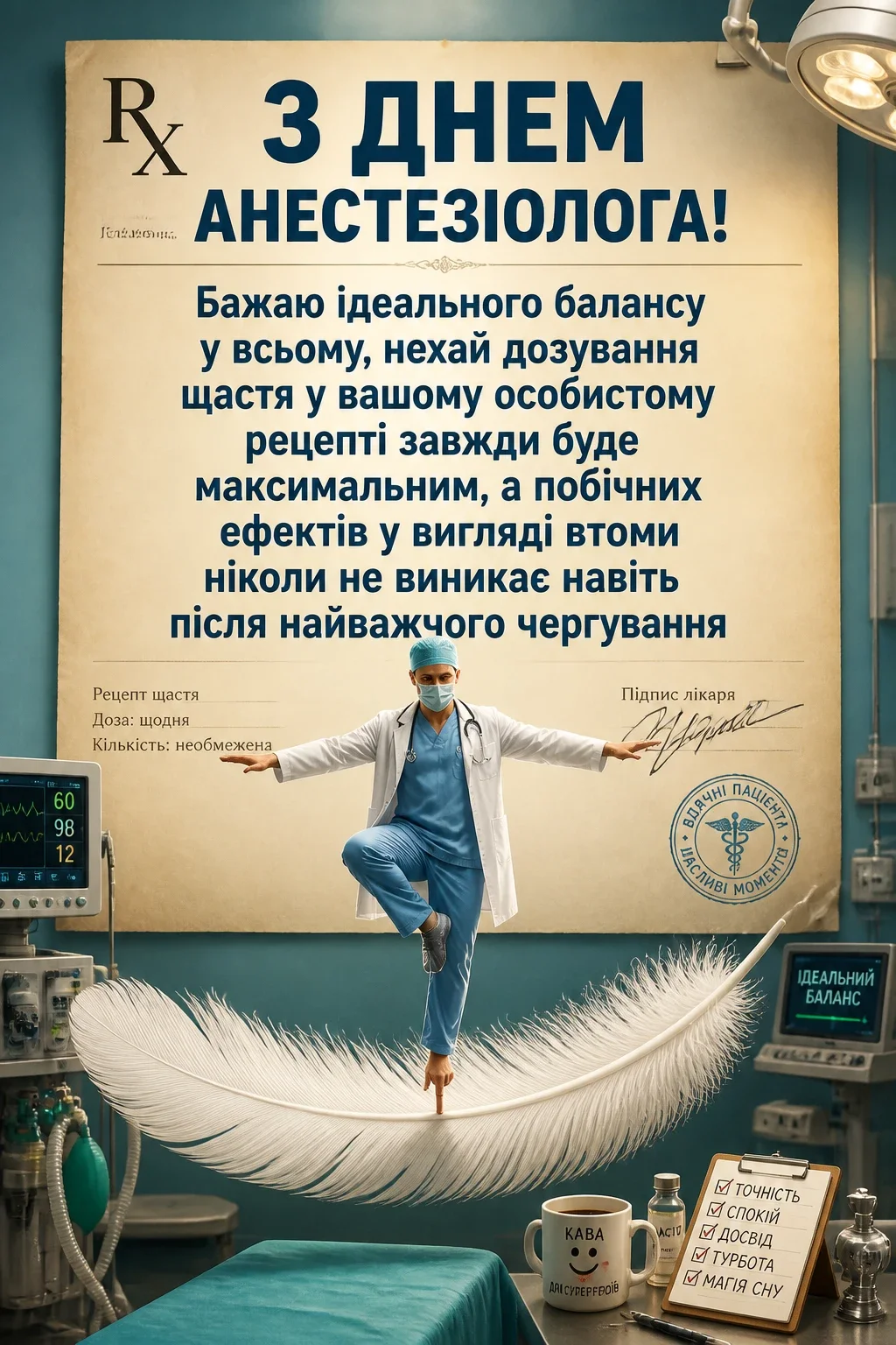 день анестезіолога привітання