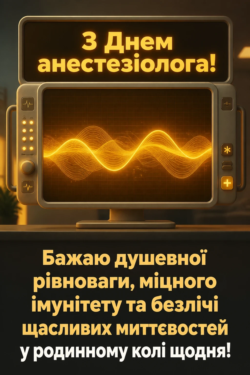 день анестезіолога привітання