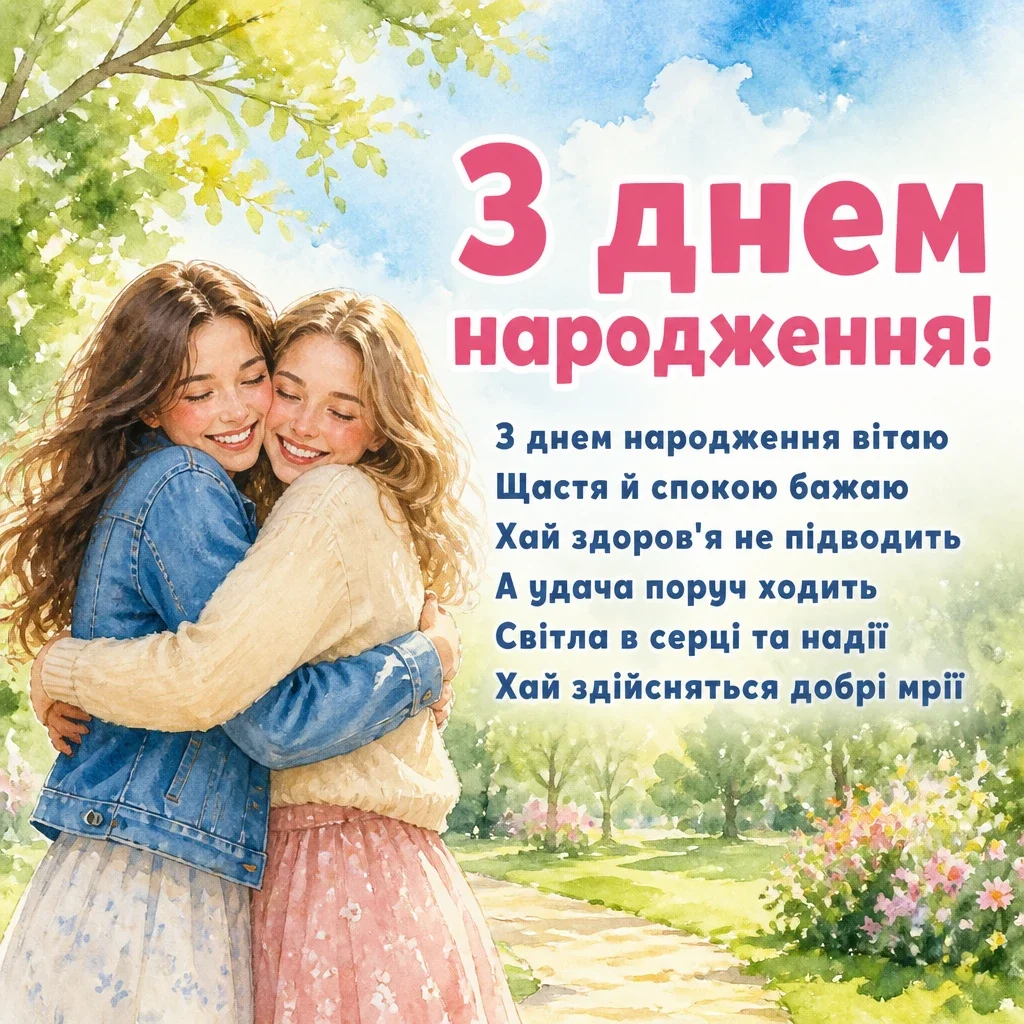 привітання на день народження подрузі привітання на день народження подрузі