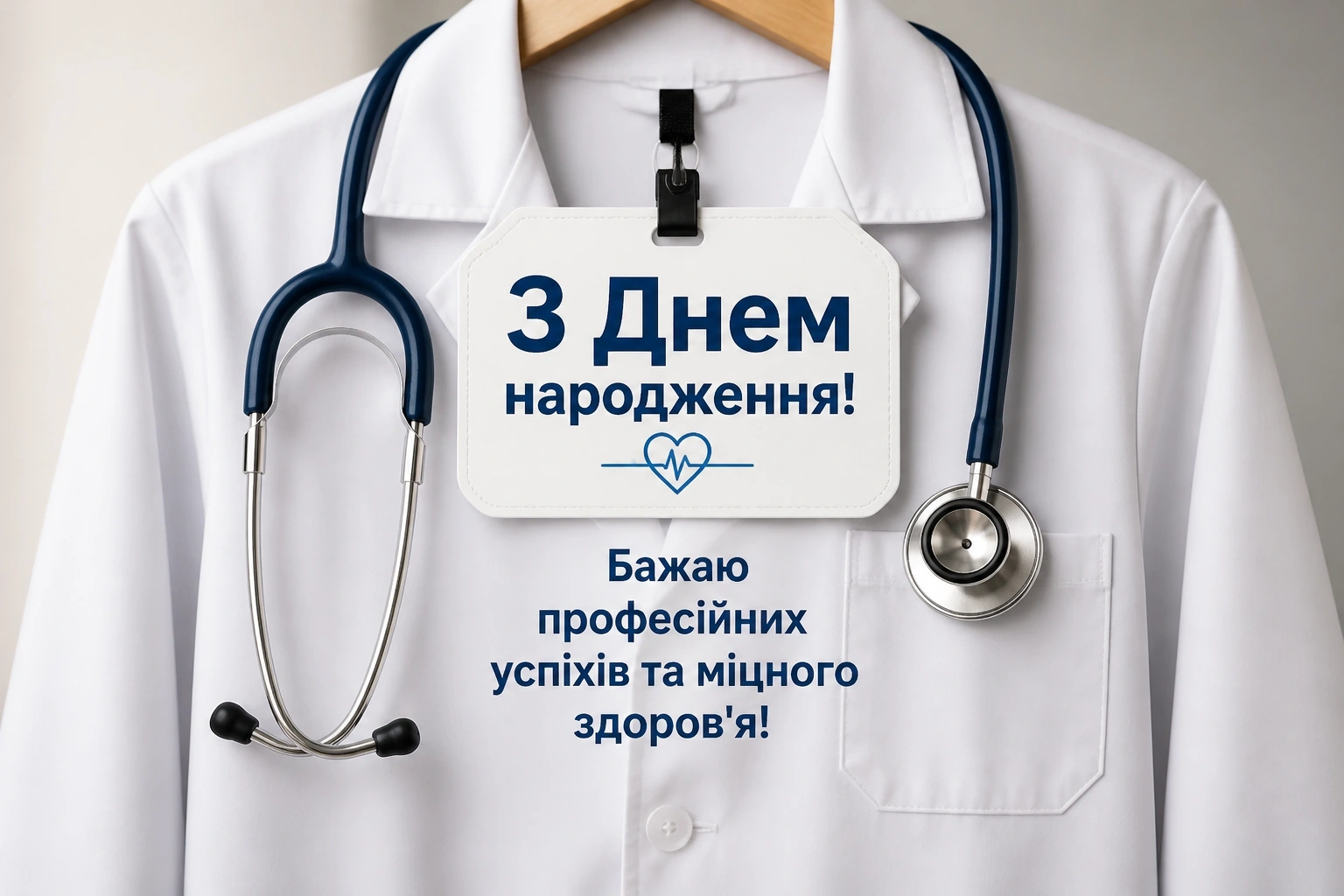 привітання лікаря з днем народження