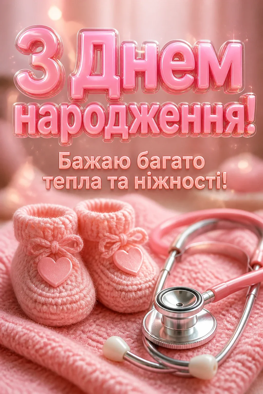 привітання лікаря з днем народження