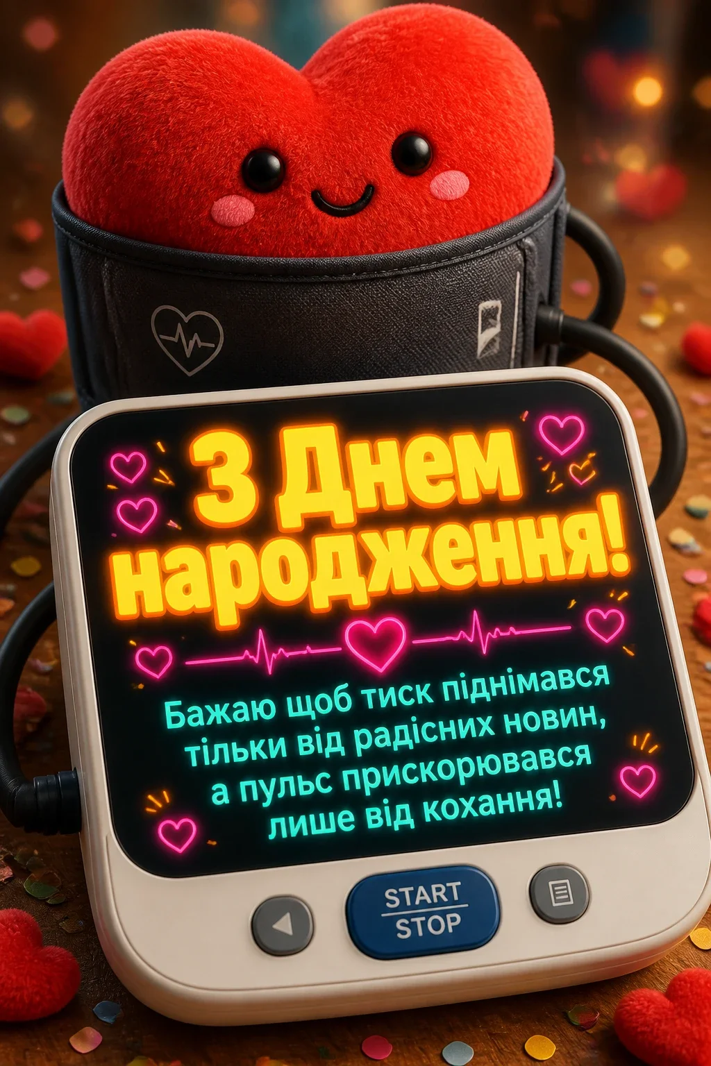 привітання лікаря з днем народження