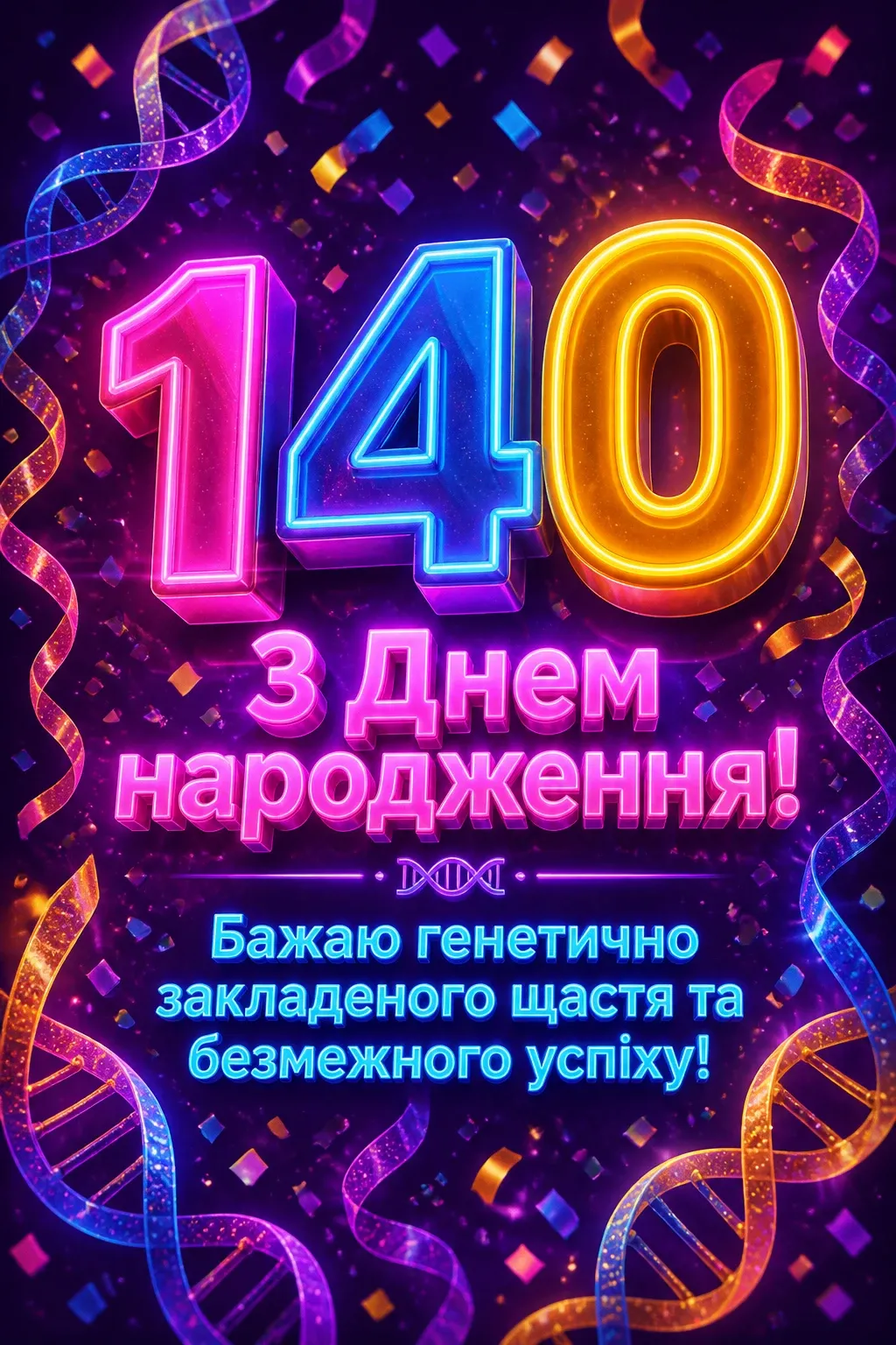 привітання лікаря з днем народження