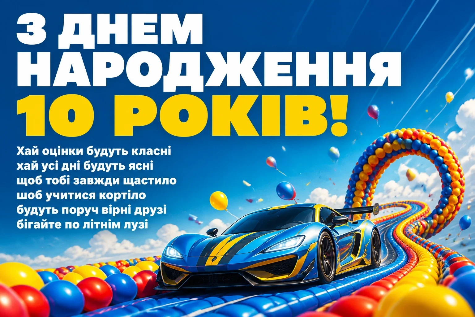 прикольні привітання з днем народження 10 років прикольні привітання з днем народження 10 років