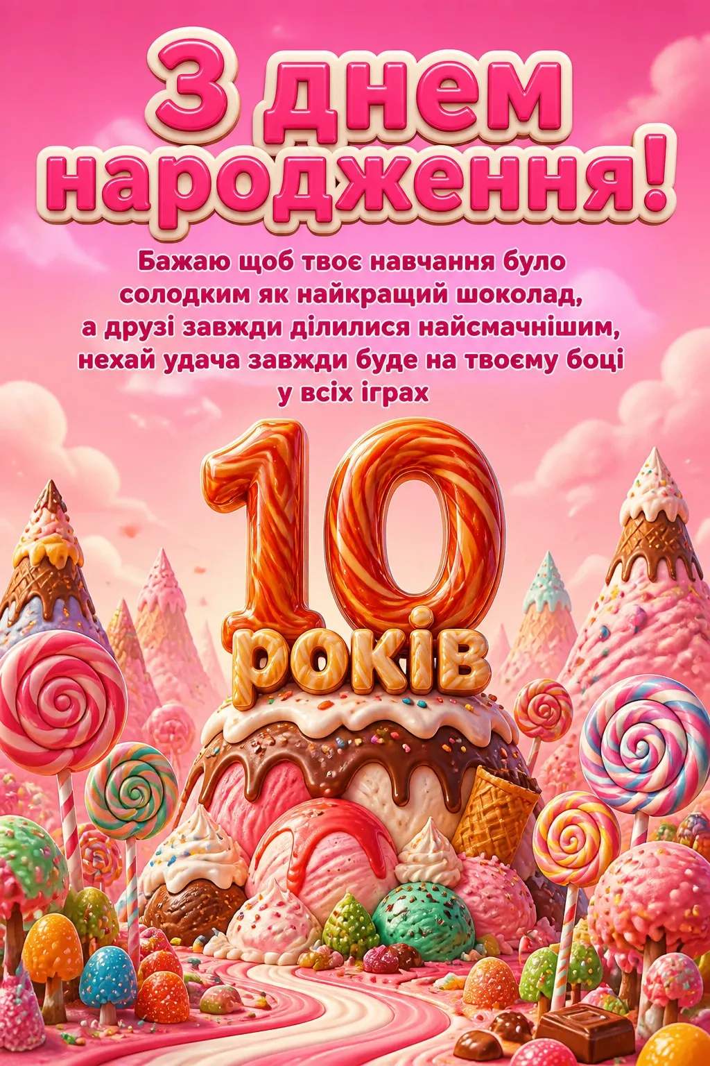 прикольні привітання з днем народження 10 років прикольні привітання з днем народження 10 років