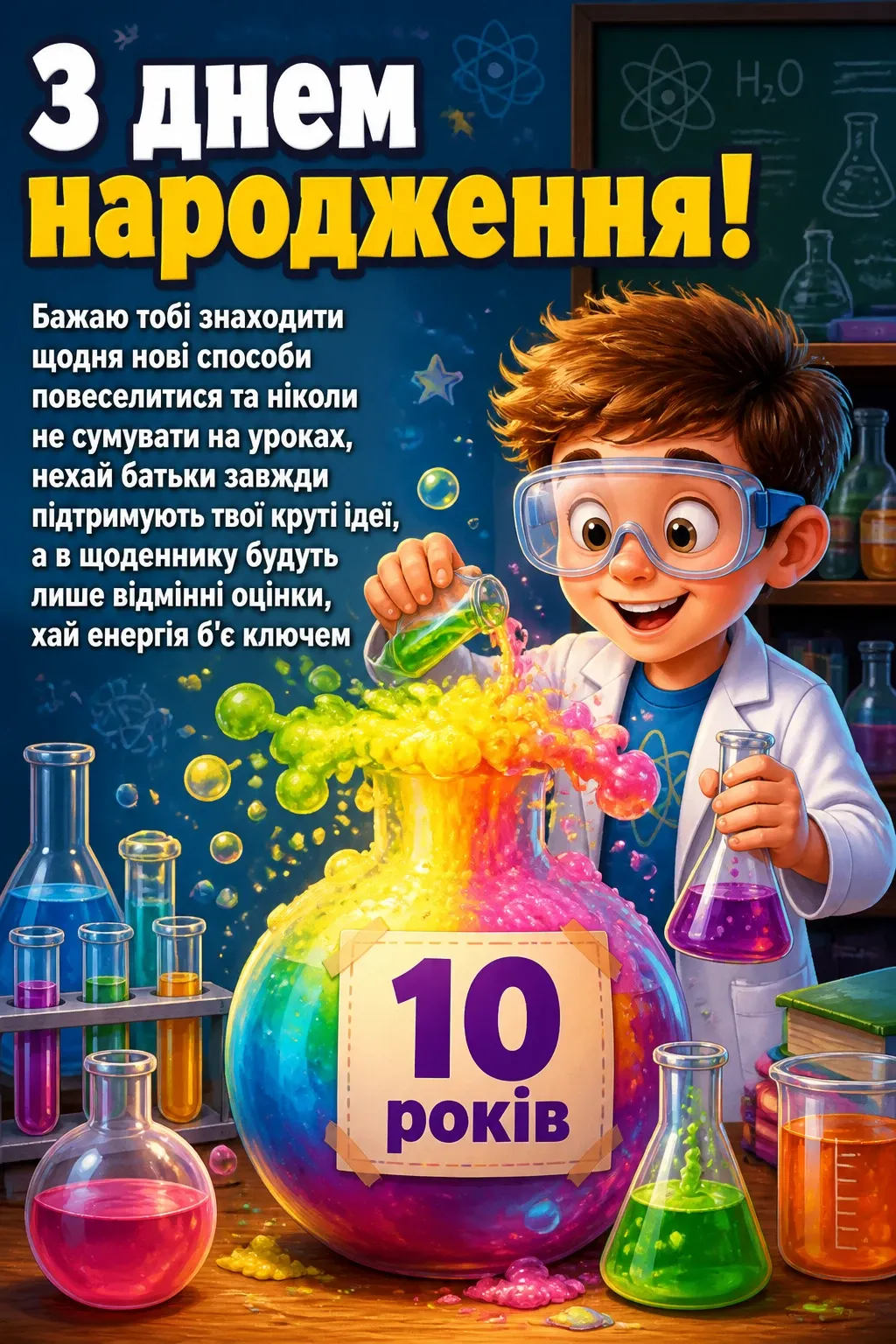прикольні привітання з днем народження 10 років прикольні привітання з днем народження 10 років