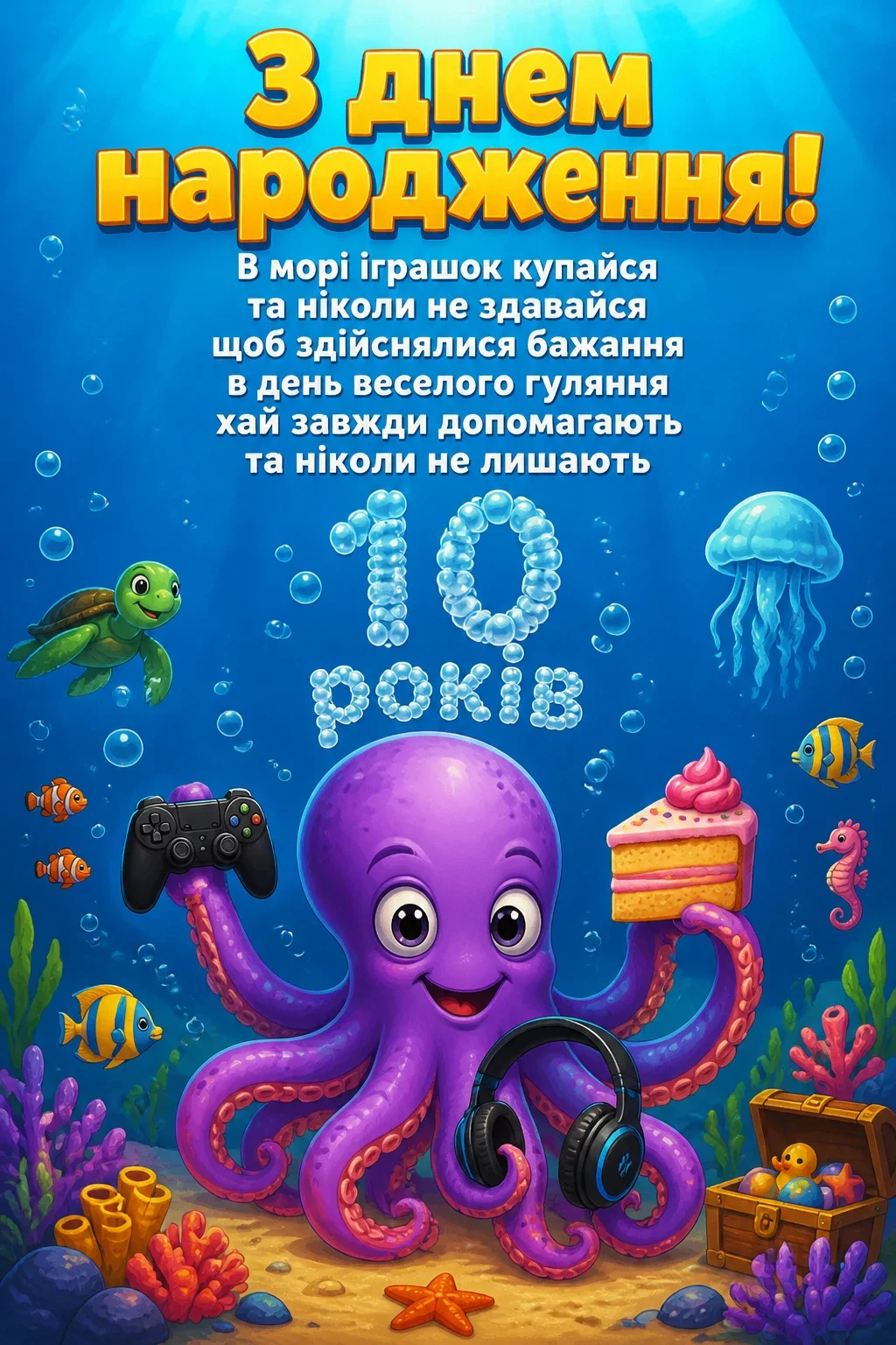 прикольні привітання з днем народження 10 років прикольні привітання з днем народження 10 років