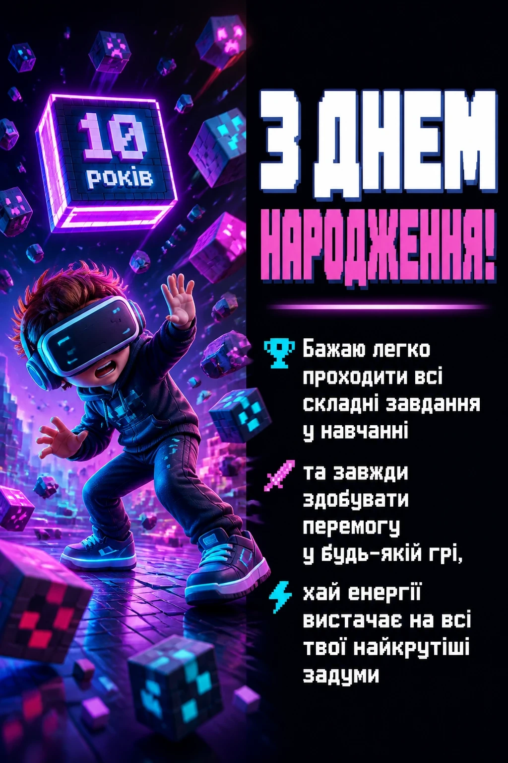 прикольні привітання з днем народження 10 років прикольні привітання з днем народження 10 років
