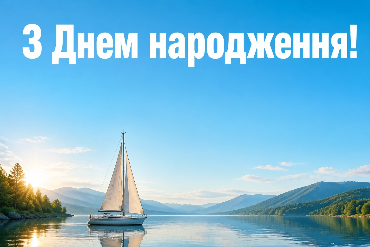 привітання мужчині з днем народження мирного неба над головою