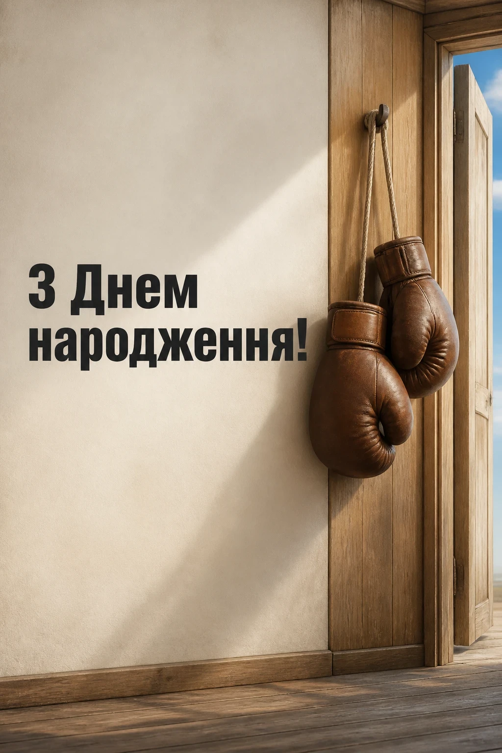 привітання мужчині з днем народження мирного неба над головою
