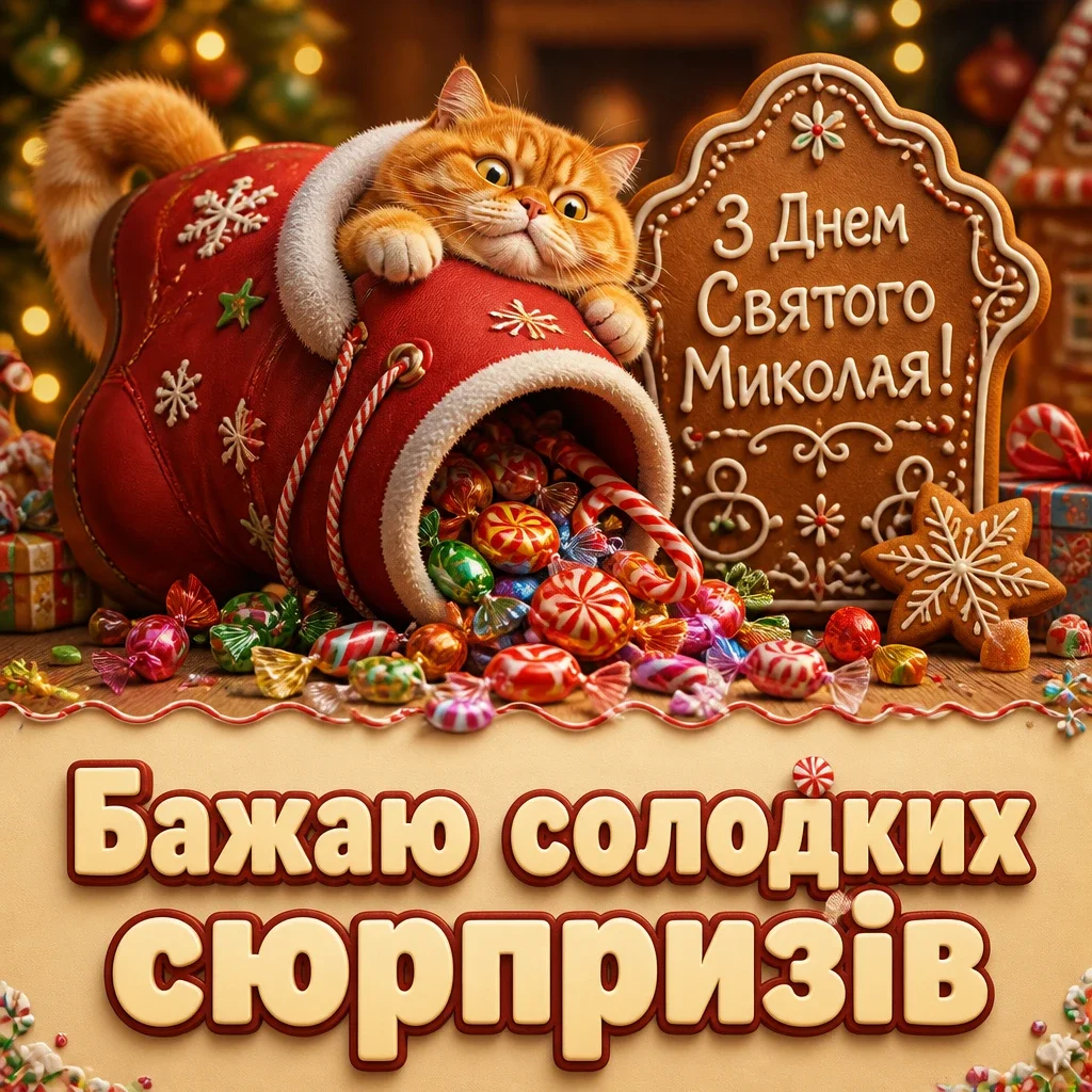 привітання з миколайчиком