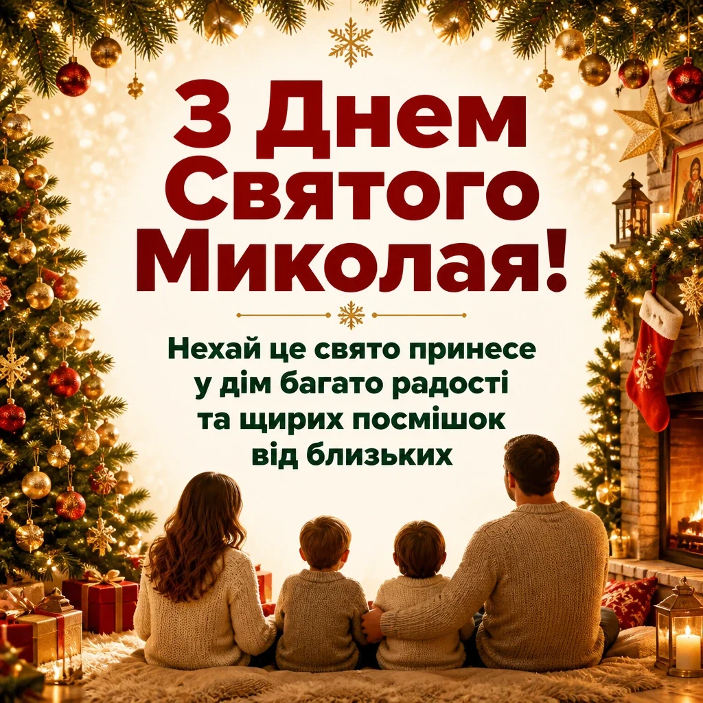 привітання з миколайчиком