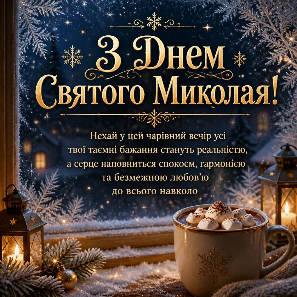 привітання з миколайчиком