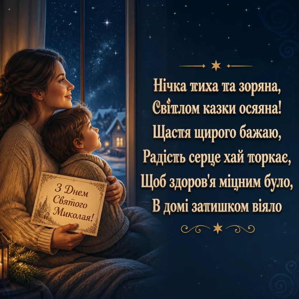 привітання з миколайчиком