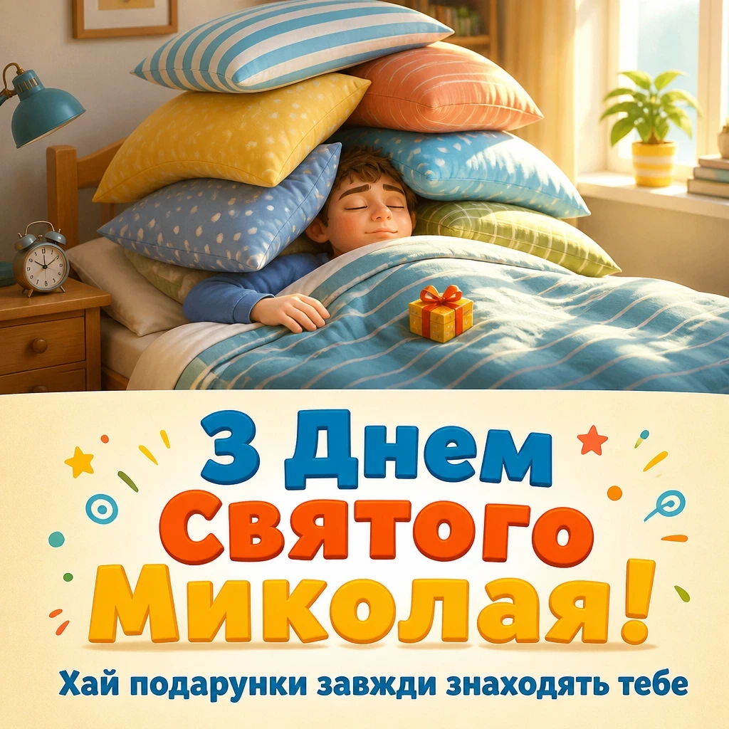привітання з миколайчиком