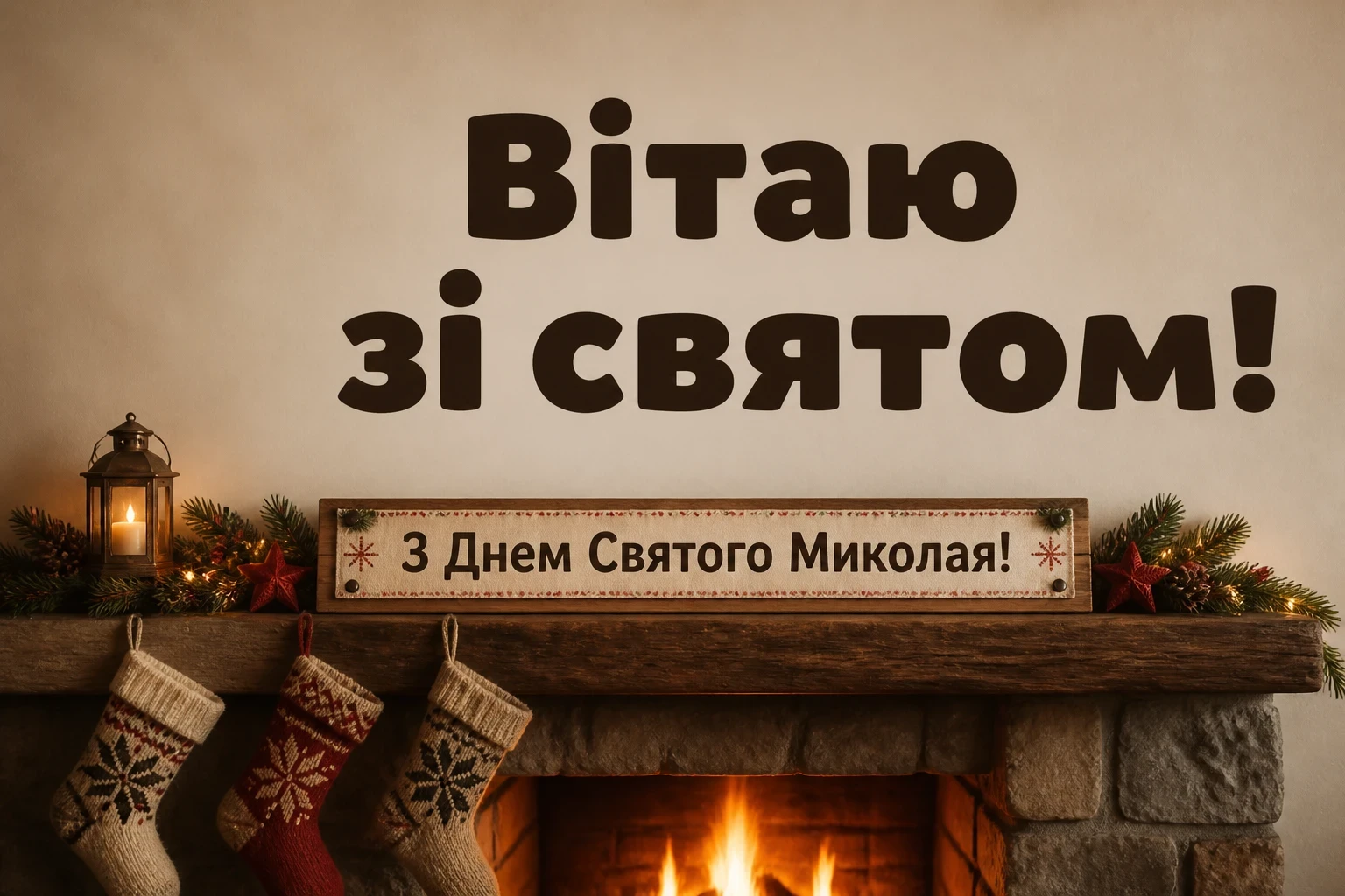 привітання з миколайчиком