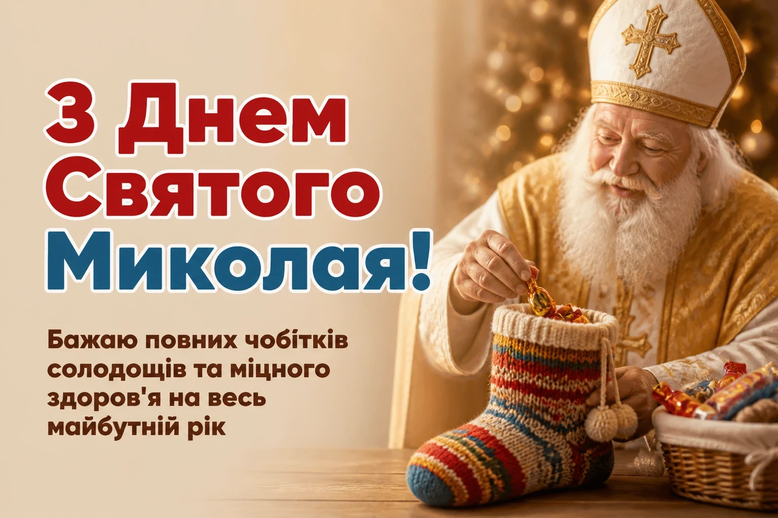 привітання з миколайчиком