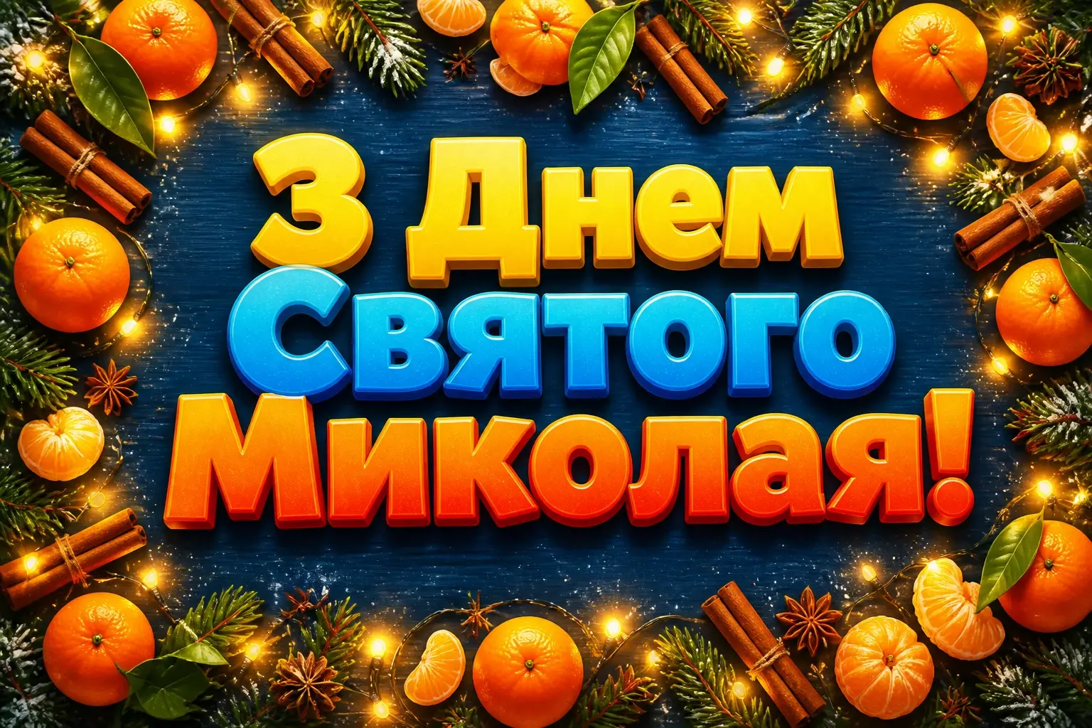 привітання з миколайчиком