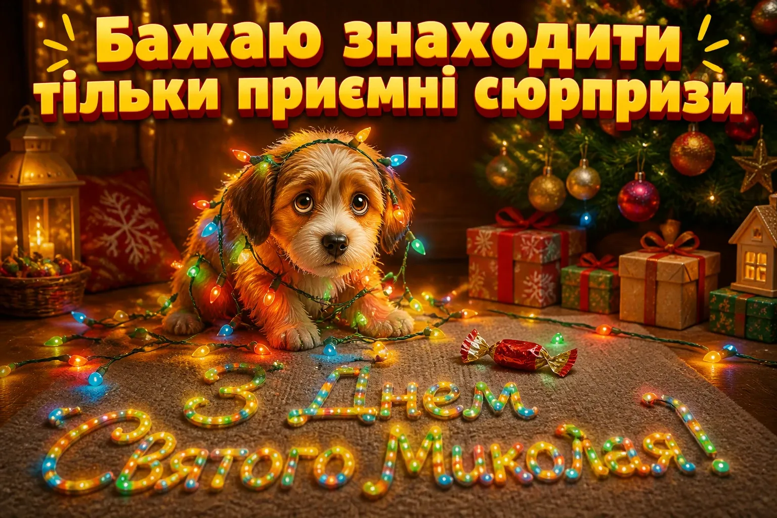 привітання з миколайчиком