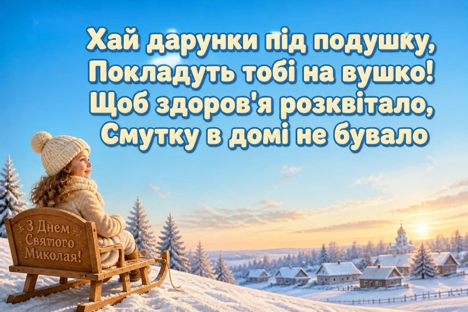 привітання з миколайчиком