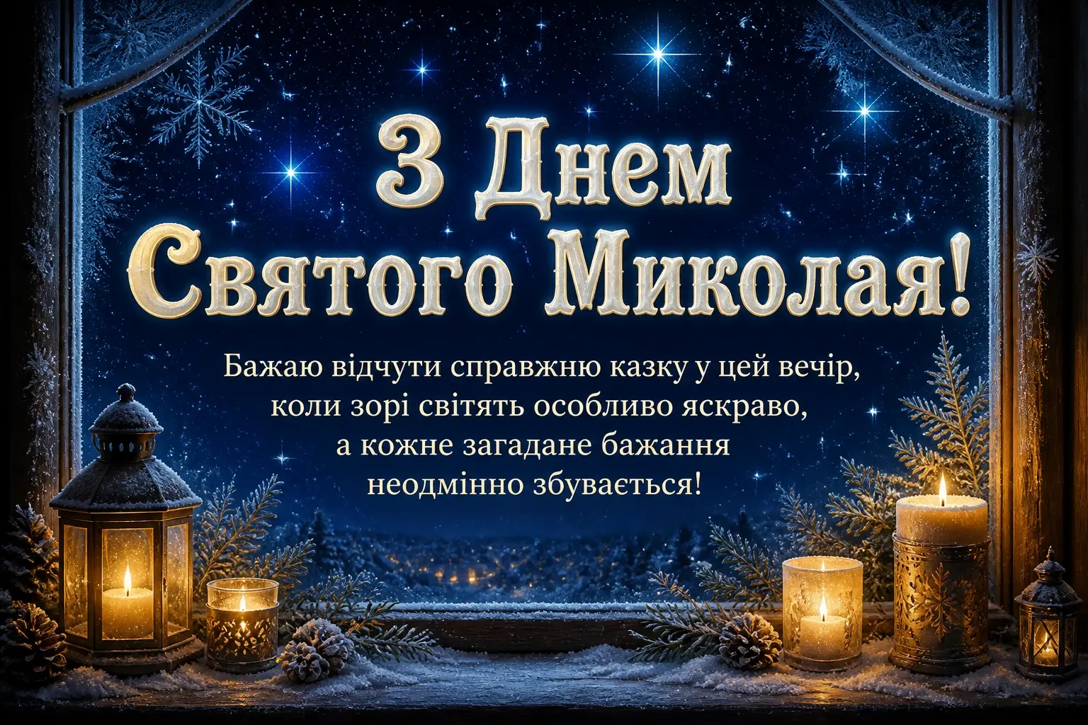 привітання з миколайчиком