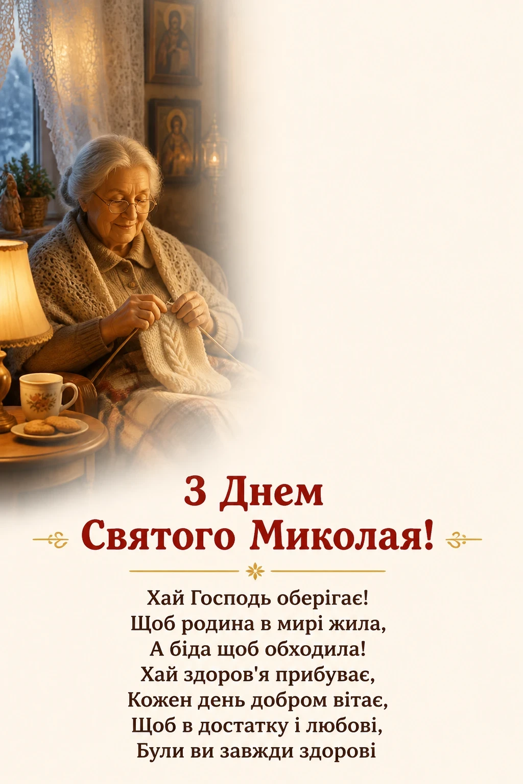привітання з миколайчиком