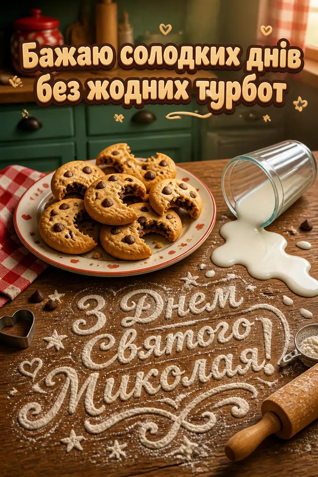 привітання з миколайчиком