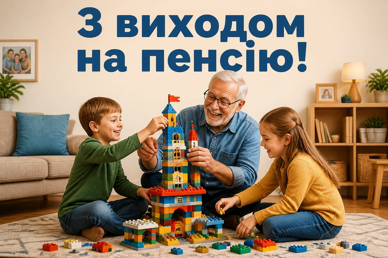 привітання з виходом на пенсію