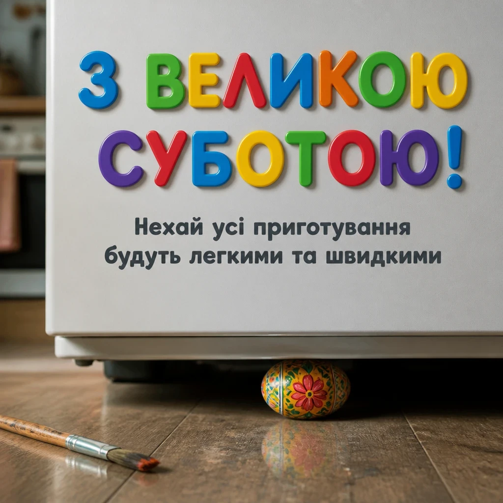 привітання з великою суботою