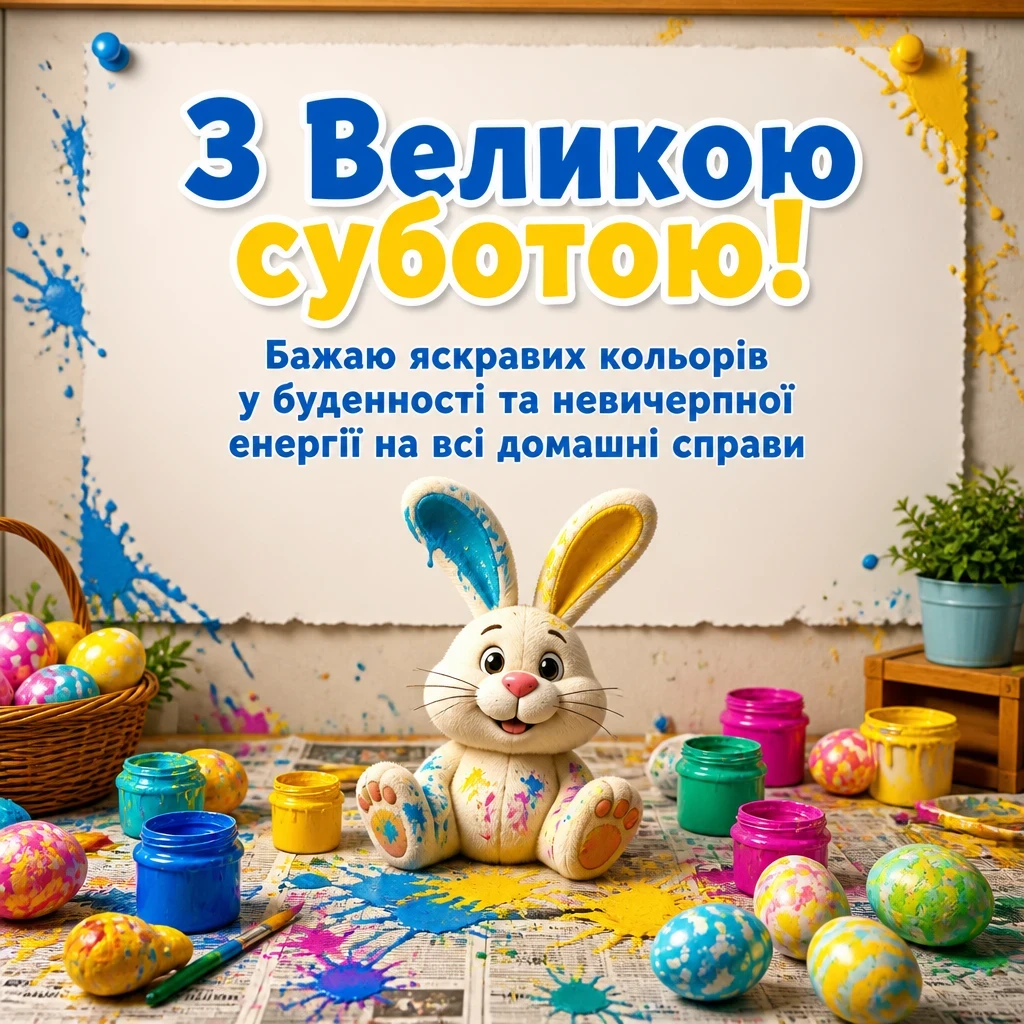 привітання з великою суботою
