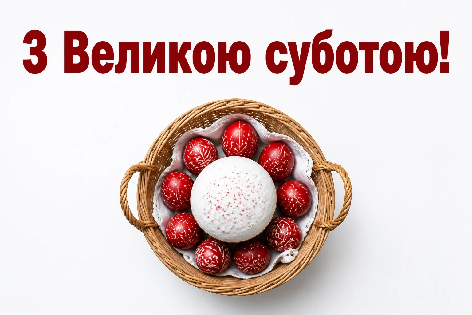 привітання з великою суботою