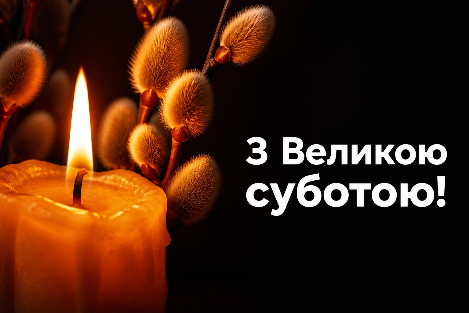 привітання з великою суботою