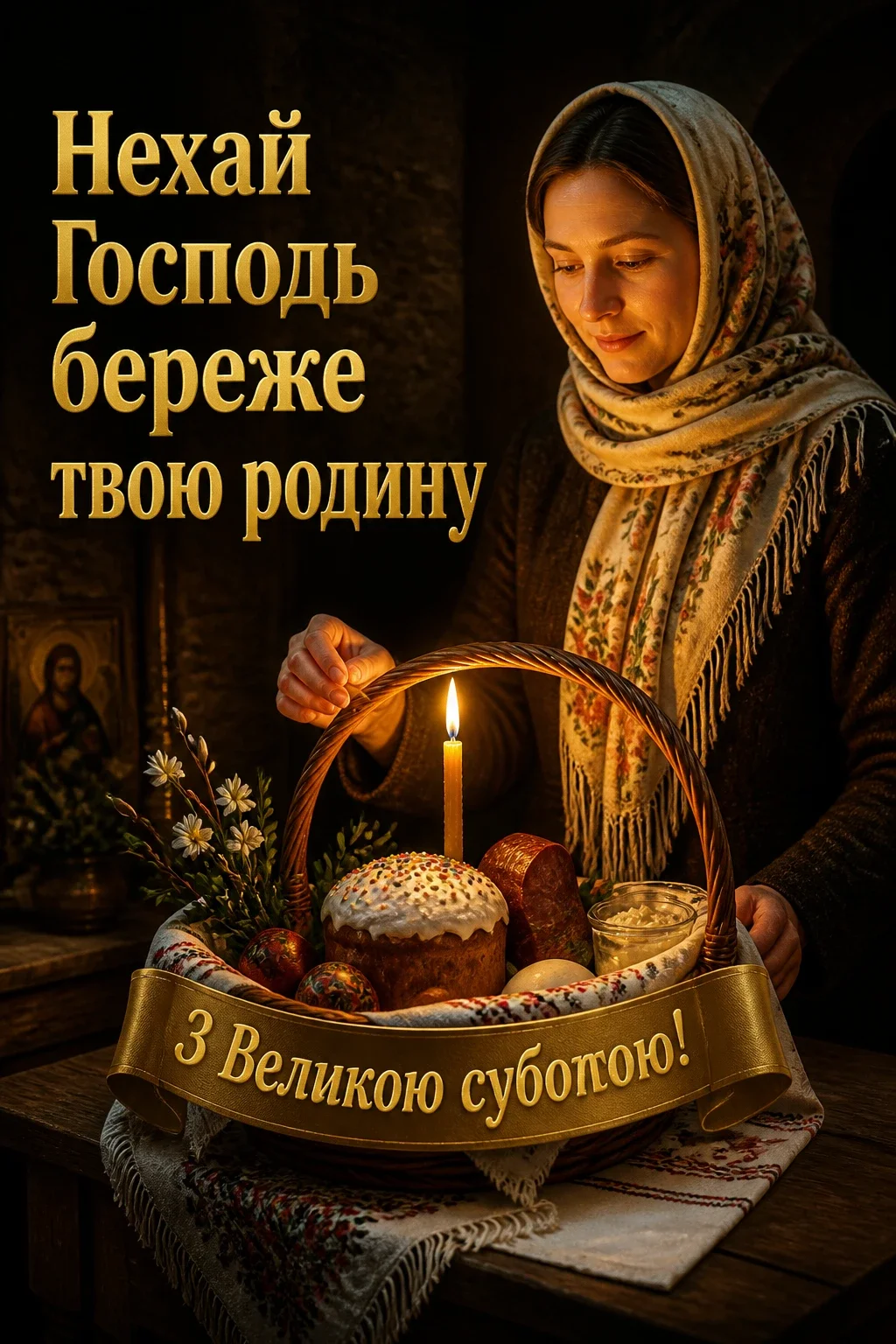 привітання з великою суботою