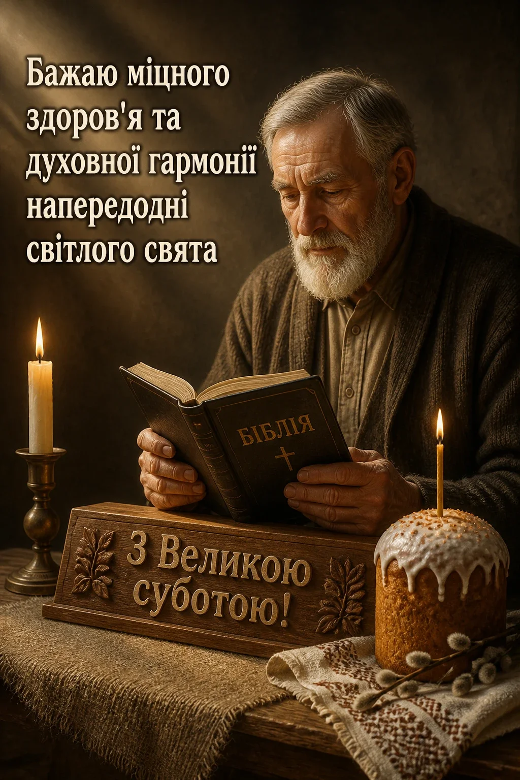 привітання з великою суботою