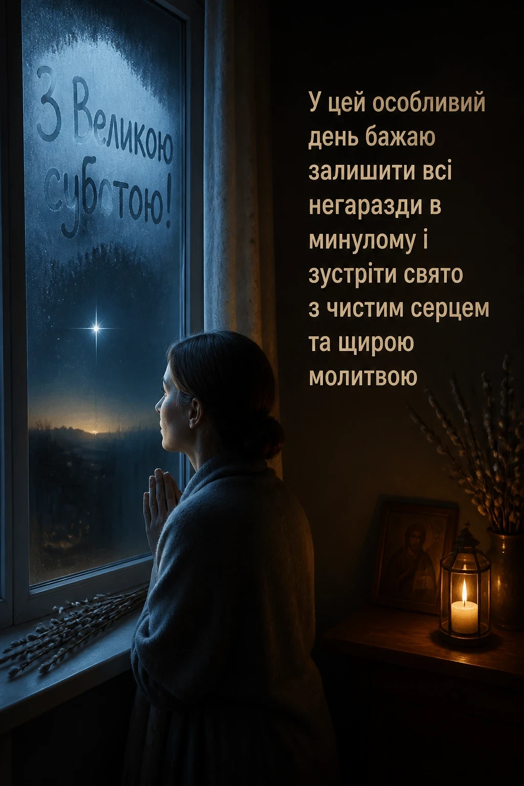 привітання з великою суботою