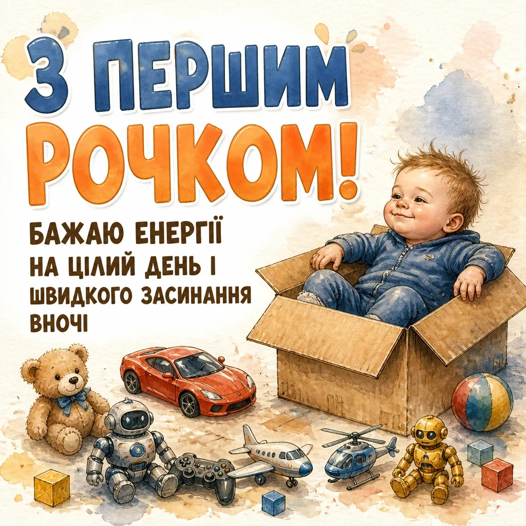 привітання з днем народження на 1 рік привітання з днем народження на 1 рік