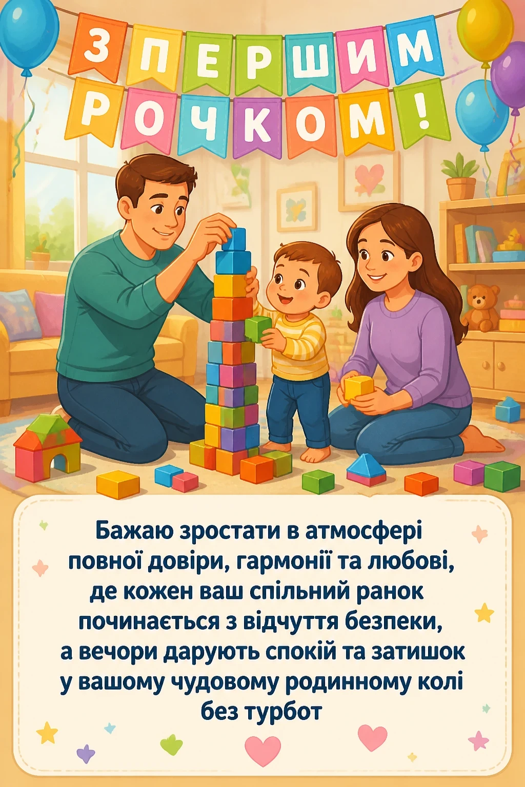 привітання з днем народження на 1 рік привітання з днем народження на 1 рік