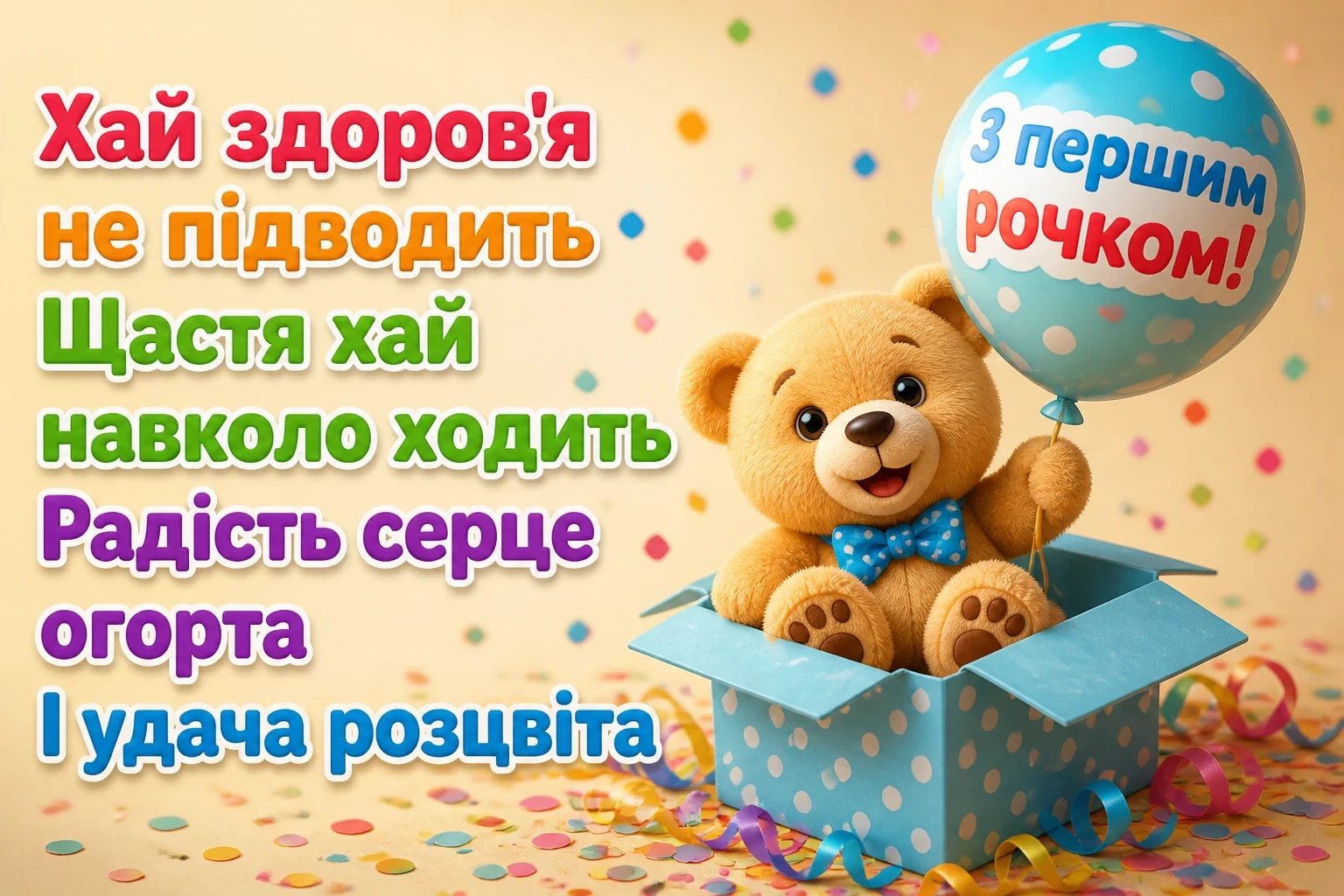 привітання з днем народження на 1 рік привітання з днем народження на 1 рік