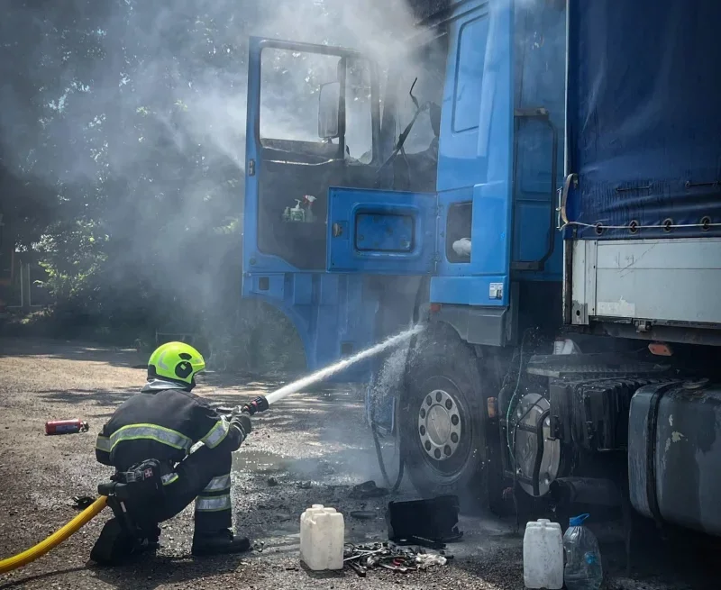Вогняна надзвичайна подія на Хотинщині