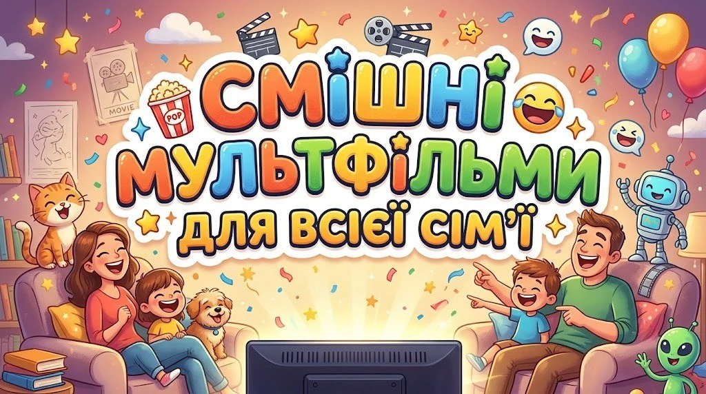 Смішні мультфільми для всієї сім’ї з найвищим рейтингом
