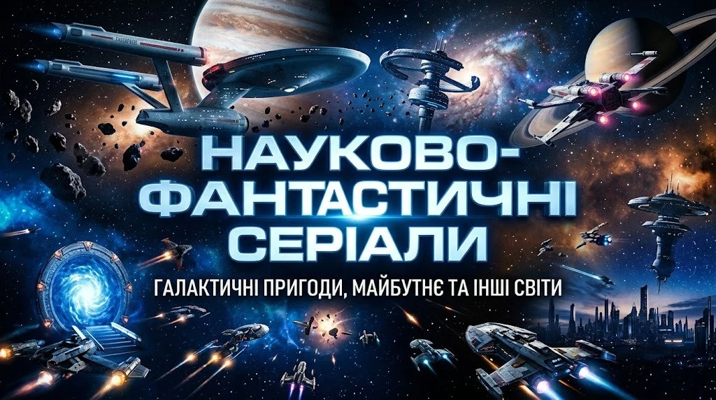 Науково-фантастичні серіали з усього світу в одній добірці