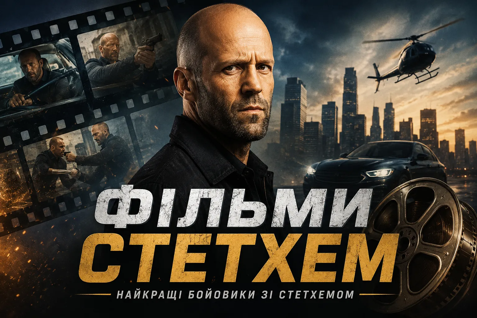 Повна фільмографія Стейтема: від Великого куша до Самітника